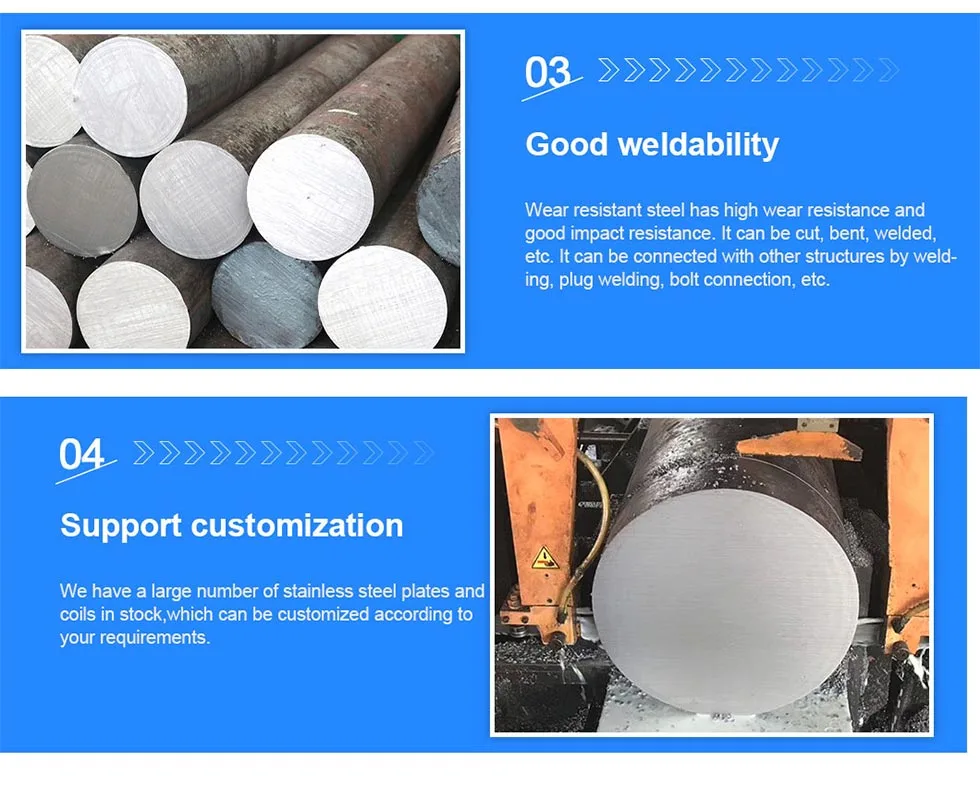 C45 S45C Non-alloy Steel Round Bar